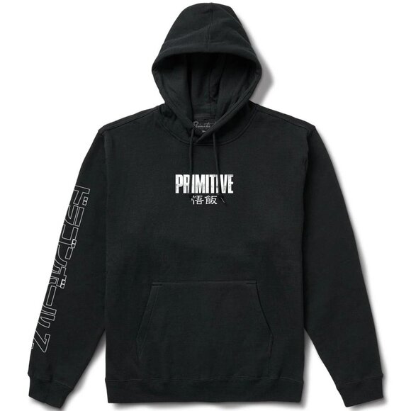 Primitive x Dragon Ball Z Vegeance Hoodie Black Size Medium Anime Merch - Picture 2 of 2